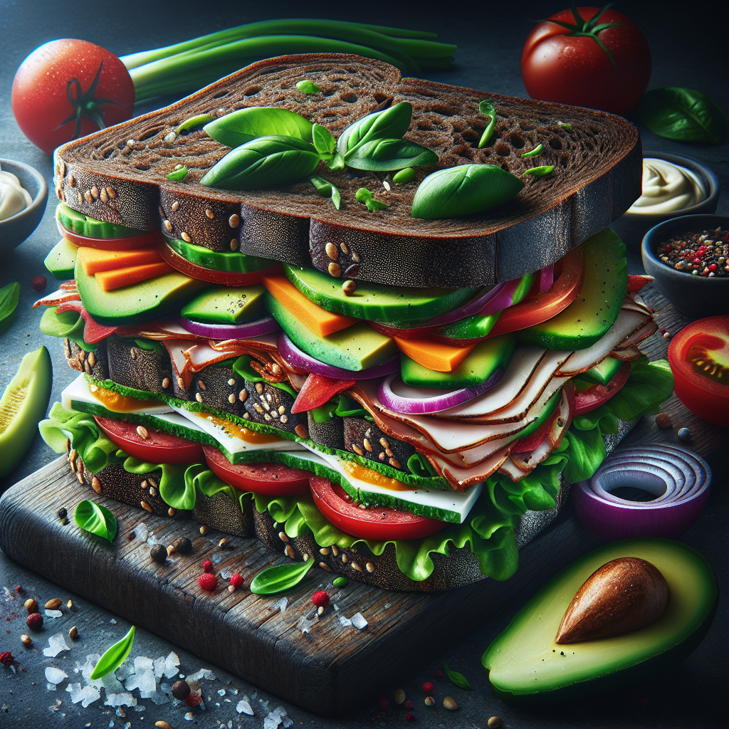 Doğru Sandviç Nasıl Olmalı ? Protein bombası bir tarif!