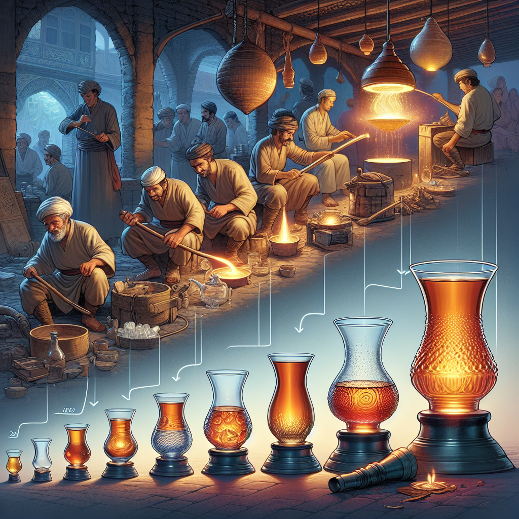 Cam bardağının tarihçesi